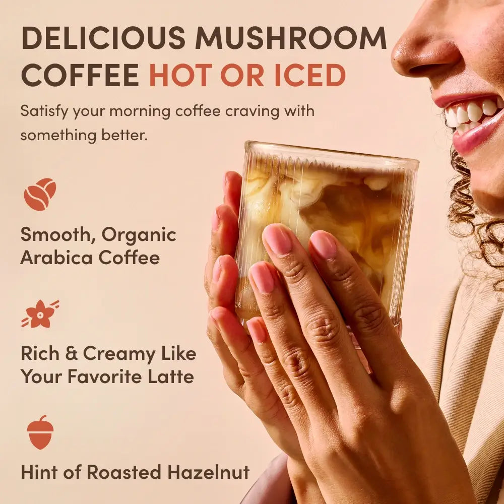 Mushroom Coffee (30 Servings) - for Smooth Everyday Brewing