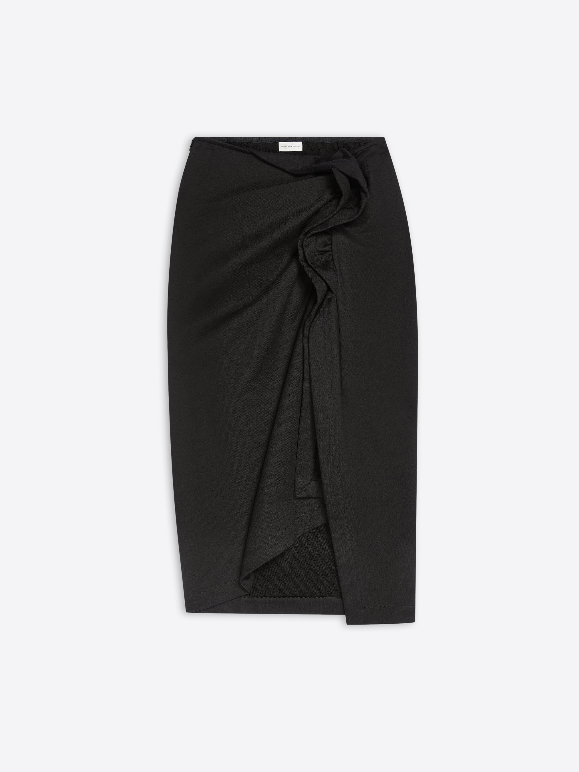 Ruffled Cotton Skirt