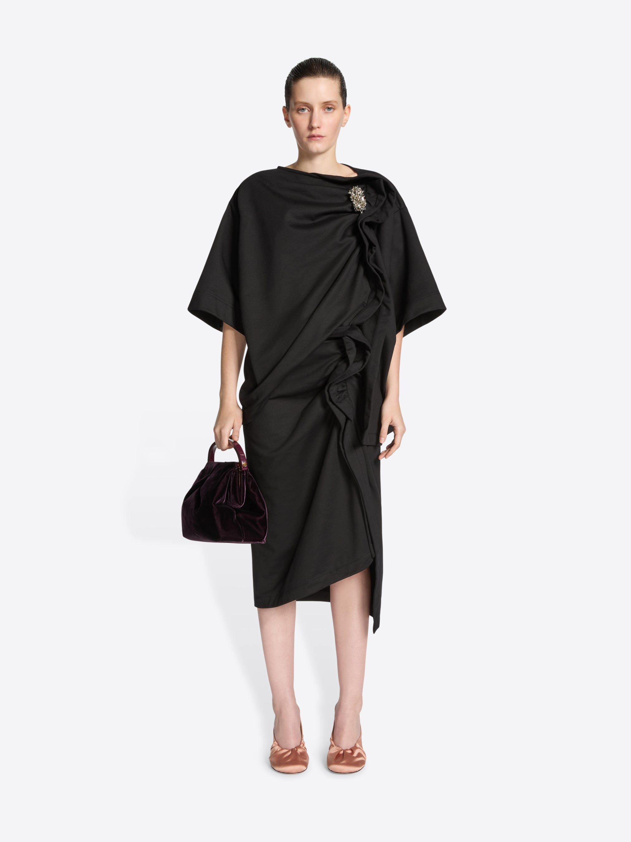 Ruffled Cotton Skirt