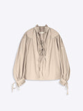Ruffled Cotton Shirt