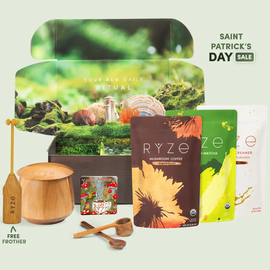 RYZE Ritual Set (Matcha and Coffee) - for a Flexible Daily Drink Routine