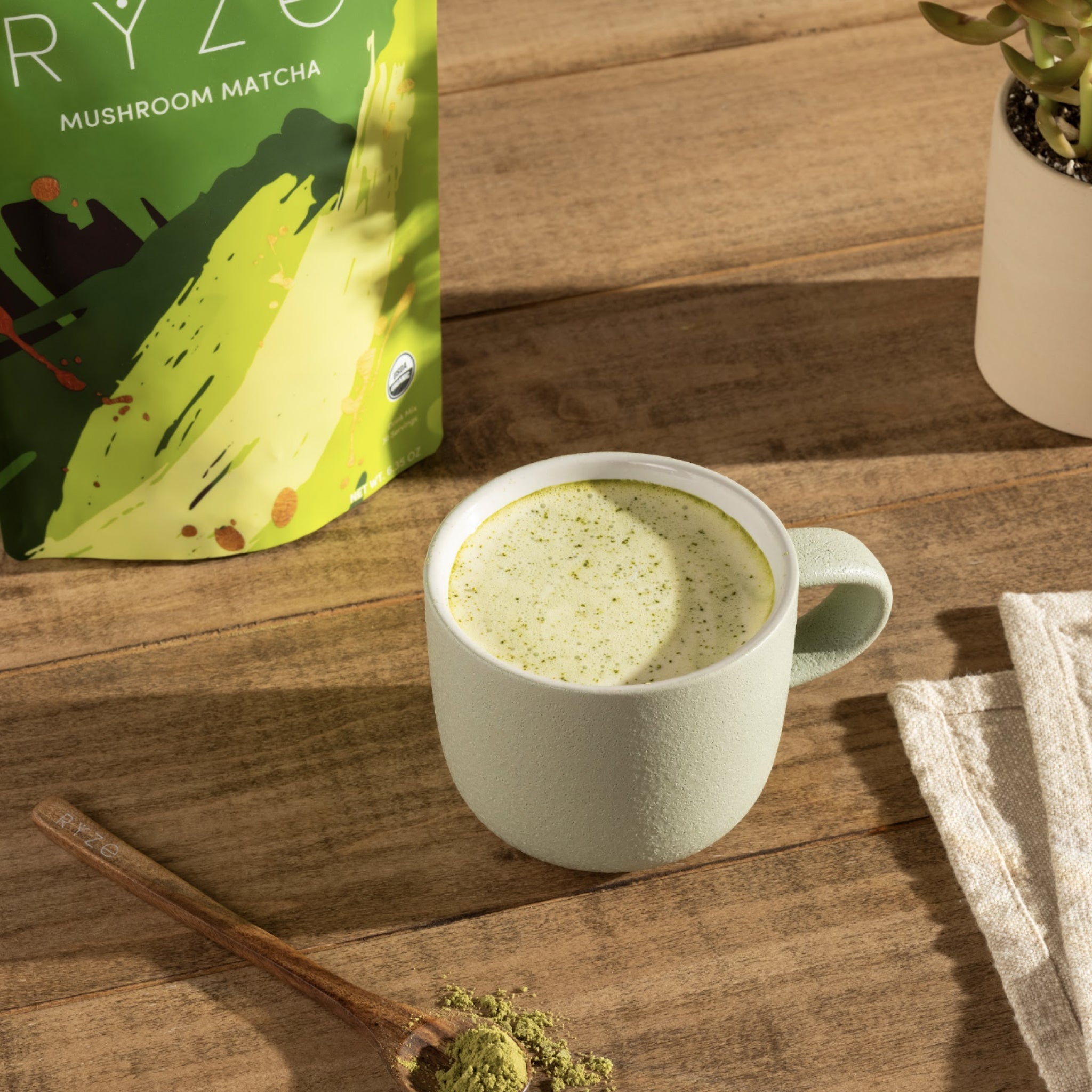 Mushroom Matcha (30 Servings) - for Smooth Everyday Matcha