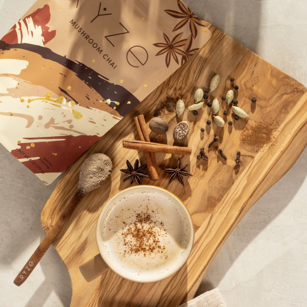 Mushroom Chai (20 Servings) - for Warm Everyday Chai