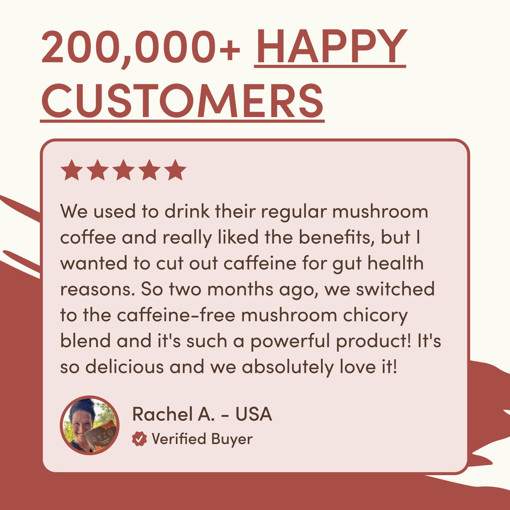 Mushroom Chicory (30 Servings) - for Smooth Caffeine-Free Brewing